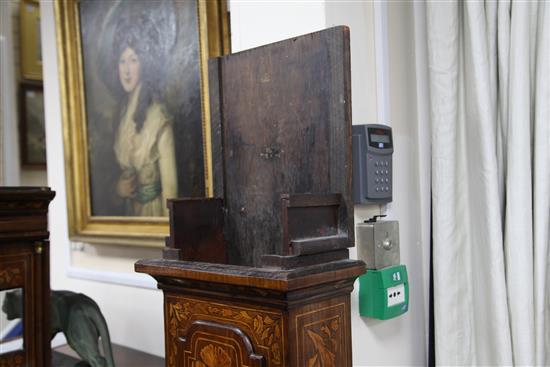 John Naishbourn of Gloucester. An early 18th century eight day longcase clock, 6ft 7in.